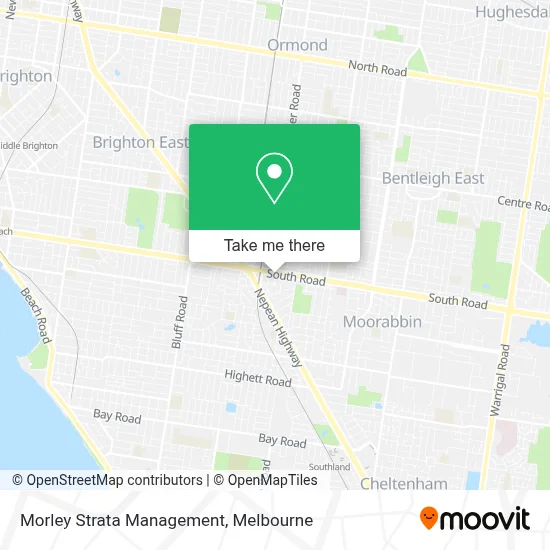 Mapa Morley Strata Management