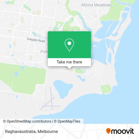 Mapa Raghavaustralia