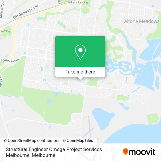 Structural Engineer Omega Project Services Melbourne map