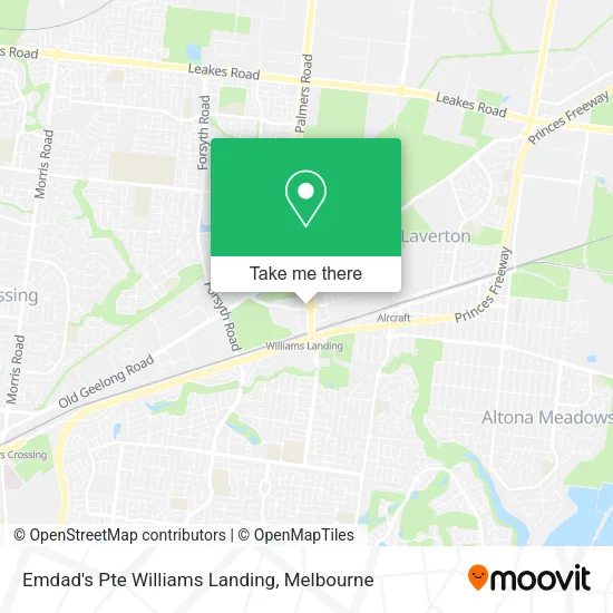 Emdad's Pte Williams Landing map