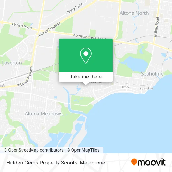 Hidden Gems Property Scouts map