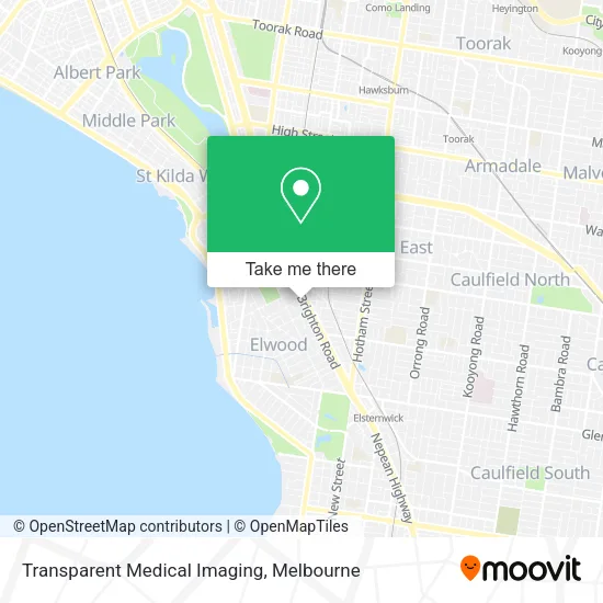 Transparent Medical Imaging map