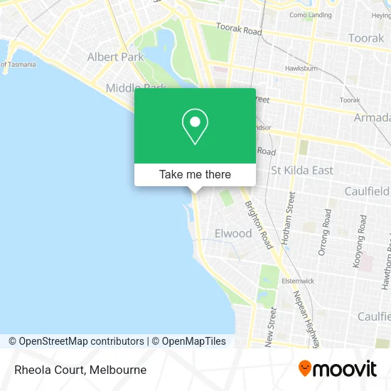 Rheola Court map