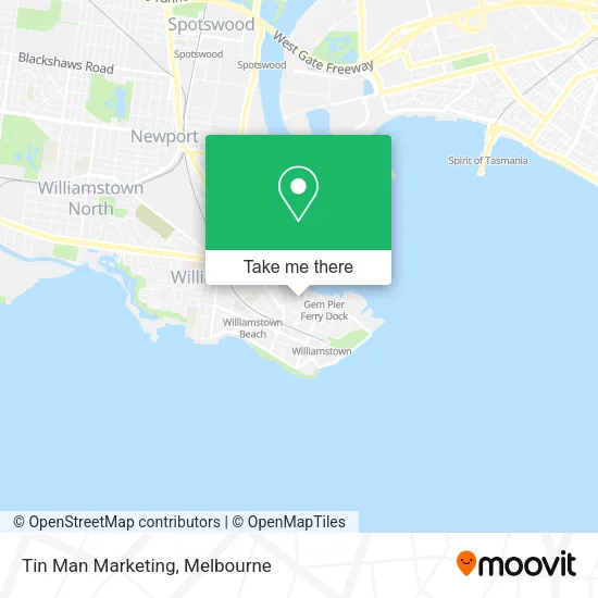 Tin Man Marketing map