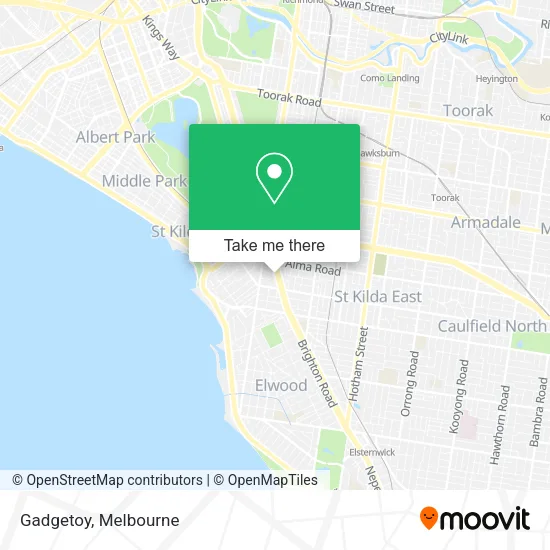 Gadgetoy map