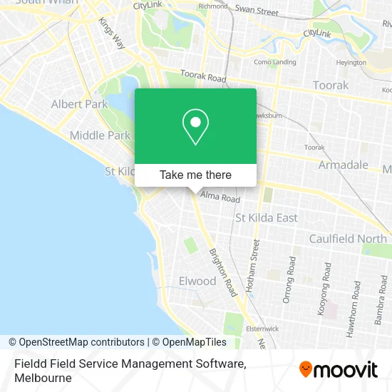 Fieldd Field Service Management Software map