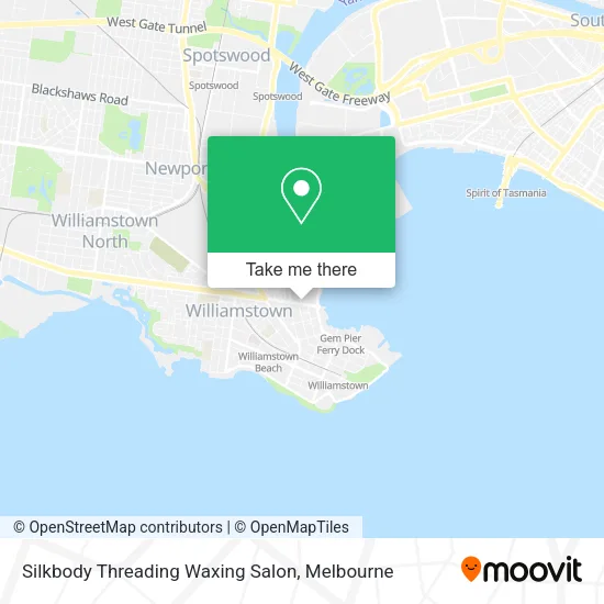 Mapa Silkbody Threading Waxing Salon