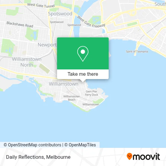 Mapa Daily Reflections