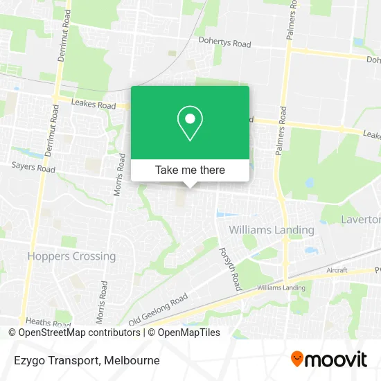 Ezygo Transport map
