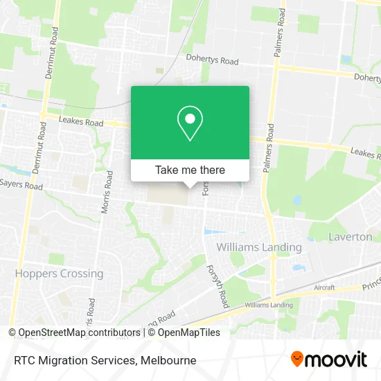 RTC Migration Services map