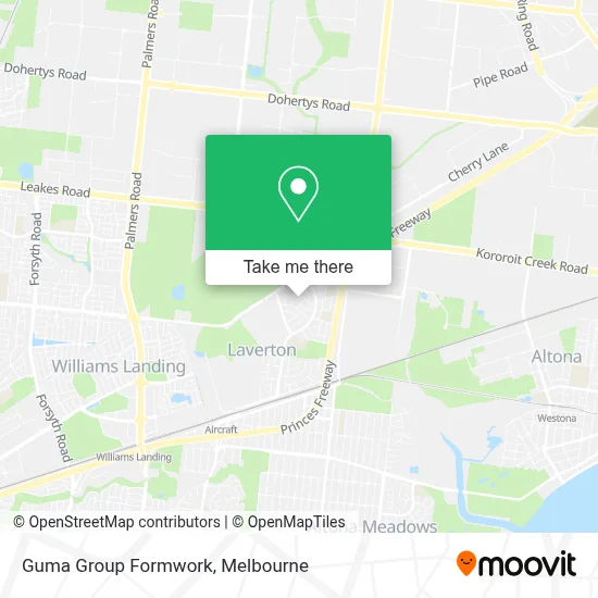 Mapa Guma Group Formwork