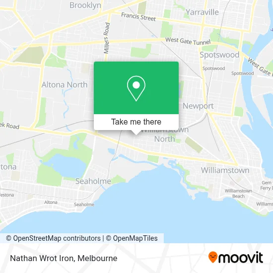 Mapa Nathan Wrot Iron