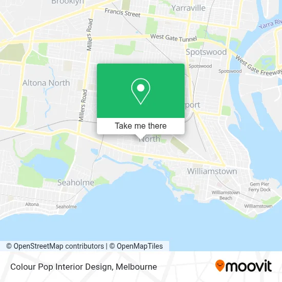 Mapa Colour Pop Interior Design