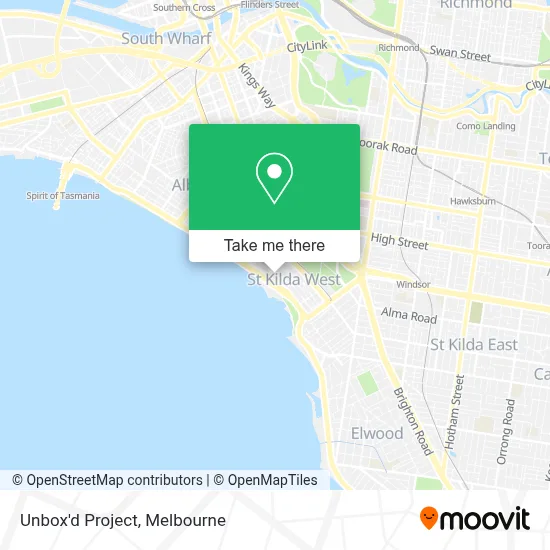 Mapa Unbox'd Project