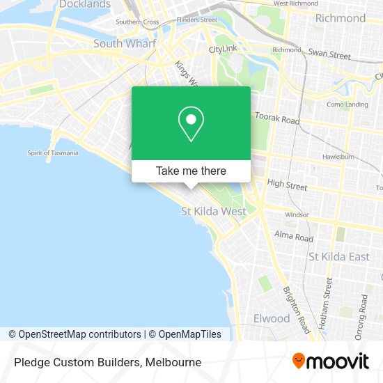 Pledge Custom Builders map