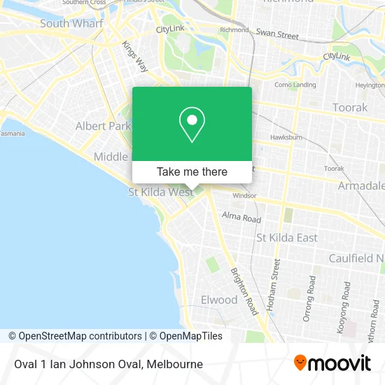 Oval 1 Ian Johnson Oval map