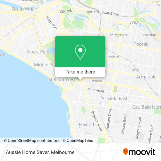Aussie Home Saver map
