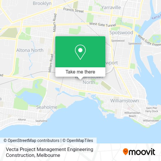 Vecta Project Management Engineering Construction map