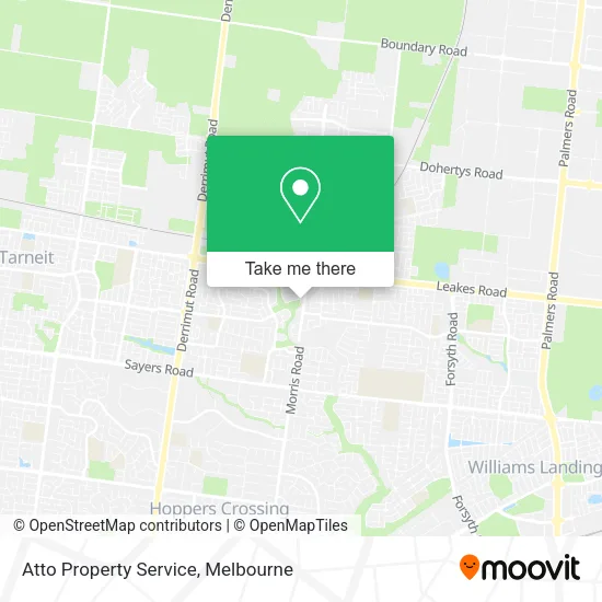 Atto Property Service map