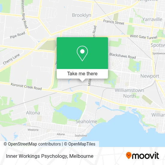 Mapa Inner Workings Psychology