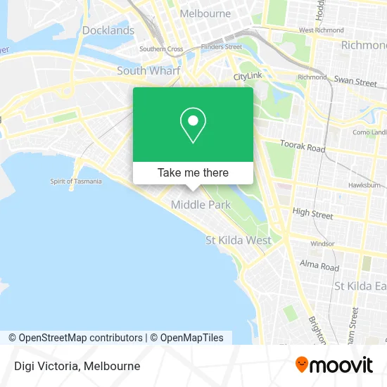 Mapa Digi Victoria