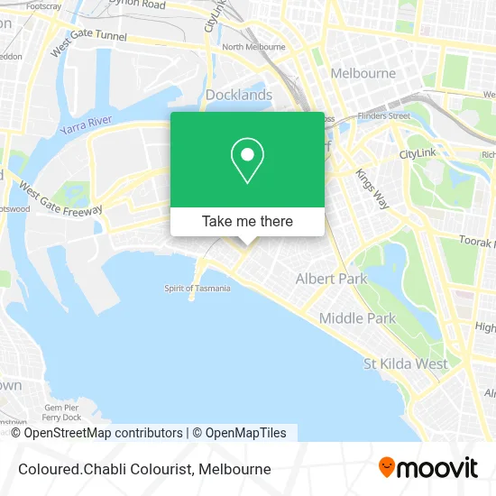 Mapa Coloured.Chabli Colourist