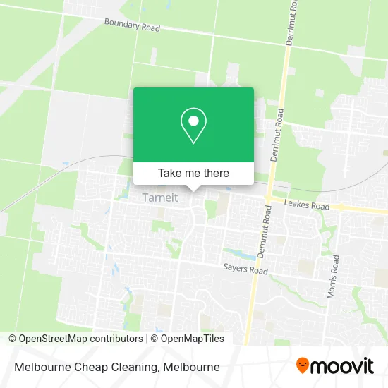 Melbourne Cheap Cleaning map