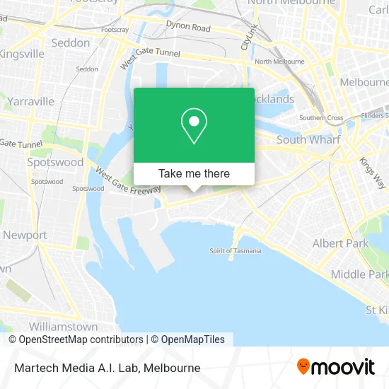 Martech Media A.I. Lab map