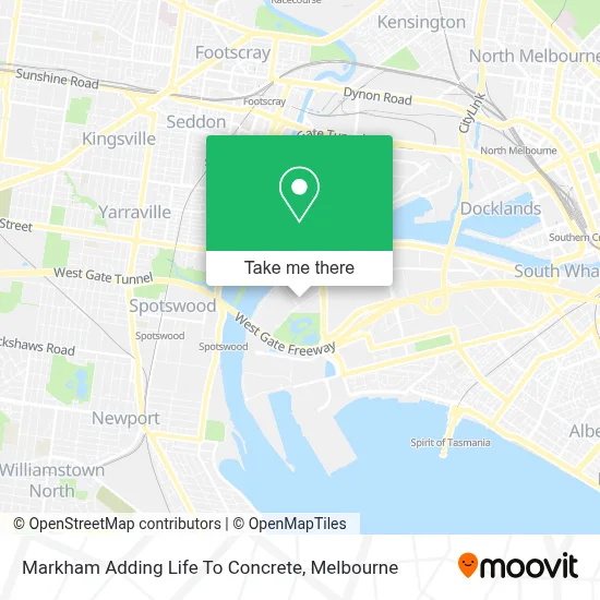 Mapa Markham Adding Life To Concrete