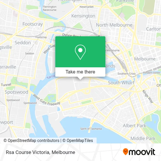 Mapa Rsa Course Victoria