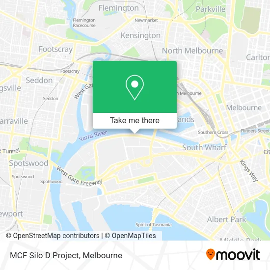 Mapa MCF Silo D Project