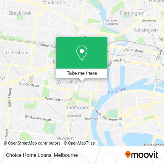 Choice Home Loans map