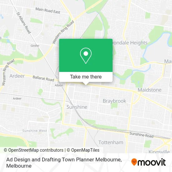 Ad Design and Drafting Town Planner Melbourne map