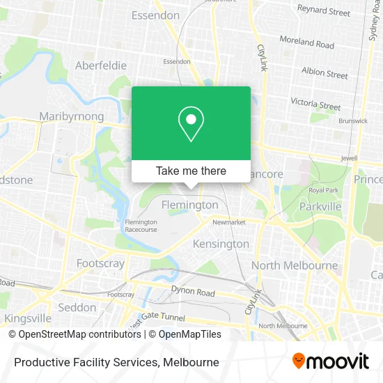 Productive Facility Services map