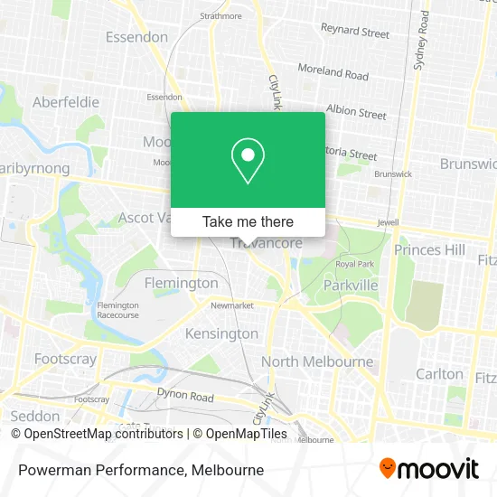Mapa Powerman Performance