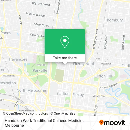 Hands on Work Traditional Chinese Medicine map
