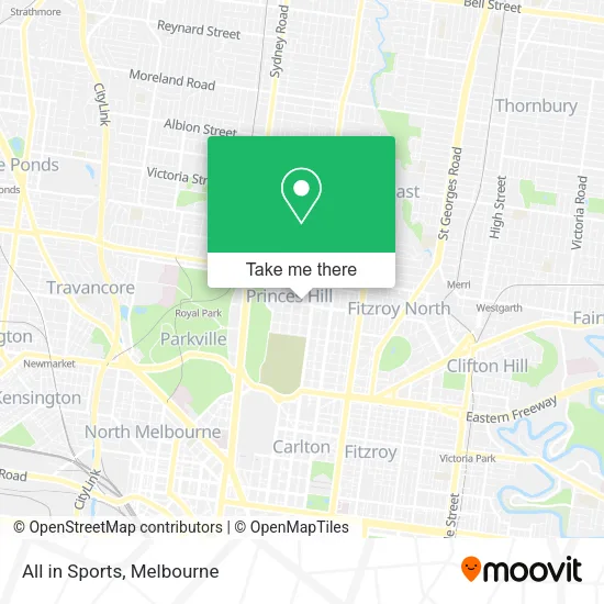 All in Sports map