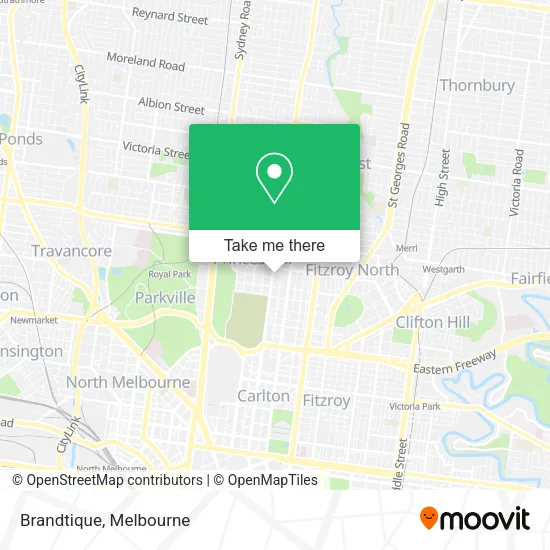 Brandtique map
