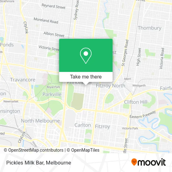 Pickles Milk Bar map