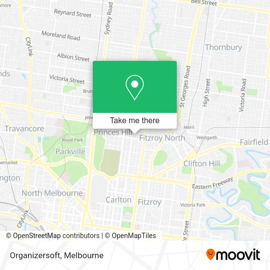 Organizersoft map