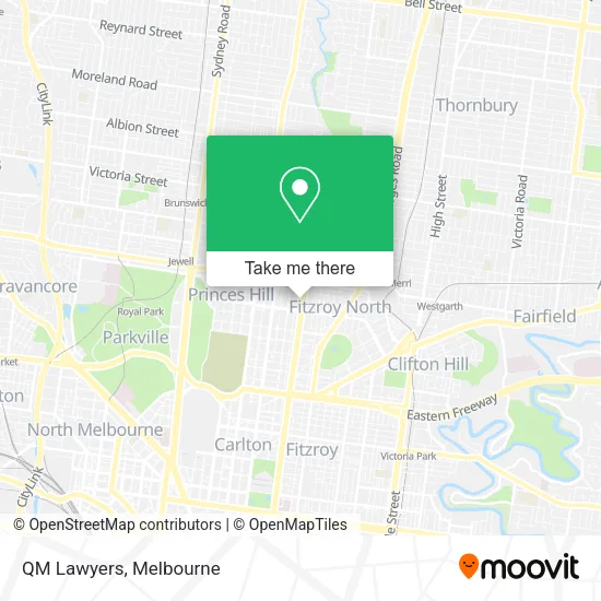 QM Lawyers map