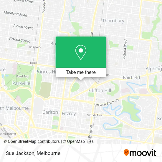 Sue Jackson map