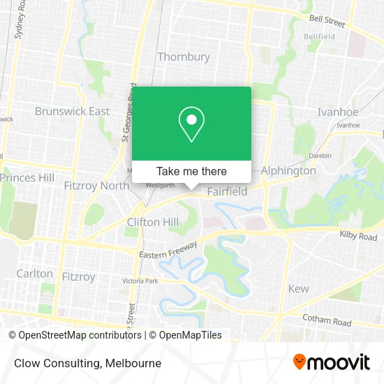 Clow Consulting map