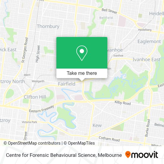 Centre for Forensic Behavioural Science map
