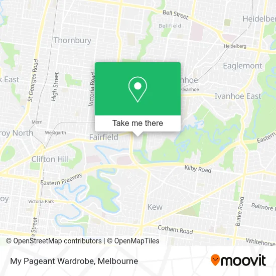 Mapa My Pageant Wardrobe