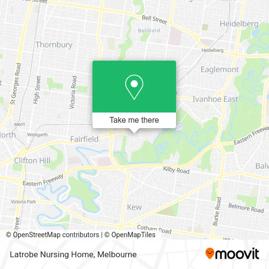Latrobe Nursing Home map