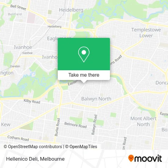 Hellenico Deli map