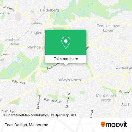 Tees Design map