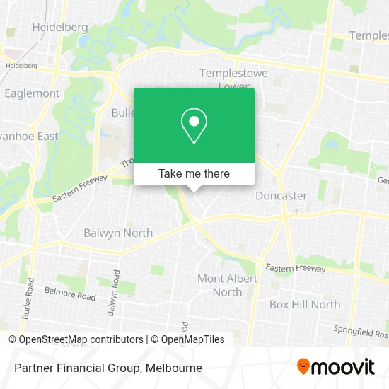 Mapa Partner Financial Group