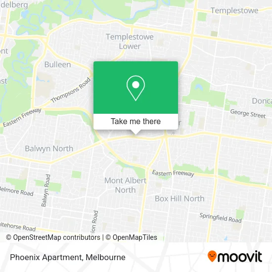 Phoenix Apartment map